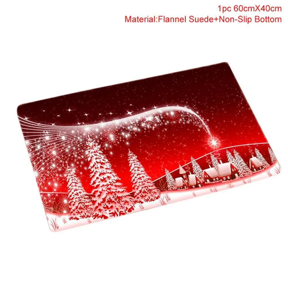 Merry Christmas Bathroom Curtain Santa Claus Toilet Seat Christmas Decorations CJ Dropshipping