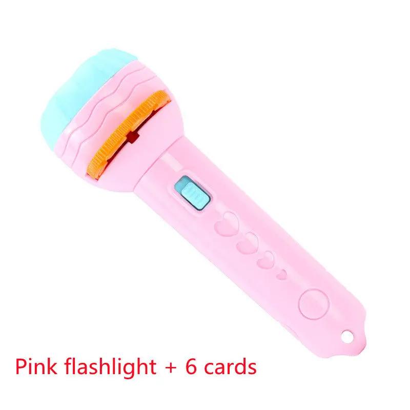 Cartoon Projection Flashlight 80 Patterns Creative Children Flashlight Toy Projector Baby Toys Bedtime Story Book CJ Dropshipping