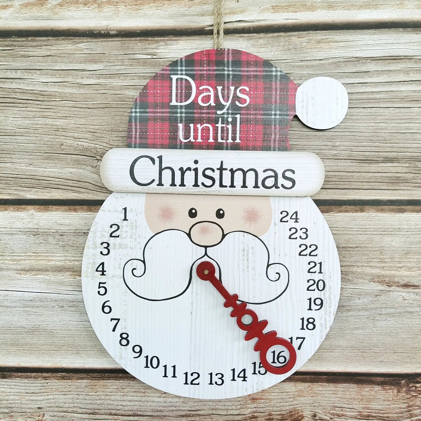 Holiday Calendar Wooden Christmas Ornaments CJ Dropshipping