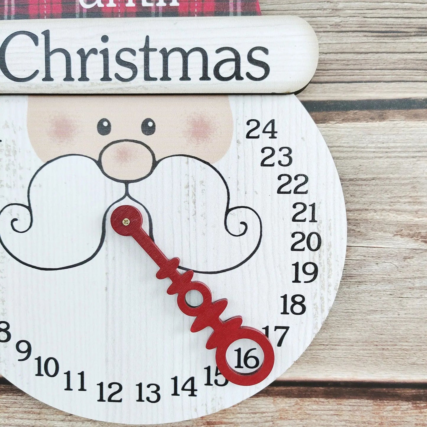 Holiday Calendar Wooden Christmas Ornaments CJ Dropshipping