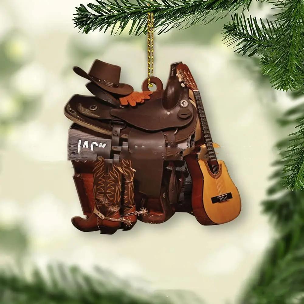 Christmas Tree Decoration Acrylic Flat Ornaments CJ Dropshipping