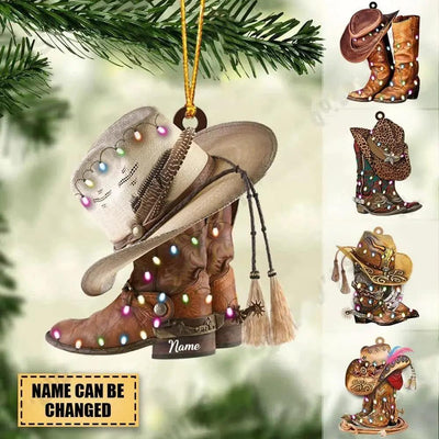Christmas Tree Decoration Acrylic Flat Ornaments CJ Dropshipping 