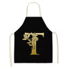 Letter series cotton and linen apron CJ Dropshipping  Has Our Seal of Approval