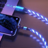 540° Rotating Magnetic Charging Cable - LED Light 3A Fast Charge for iPhone, Android & Type-C CJ Dropshipping  Has Our Seal of Approval