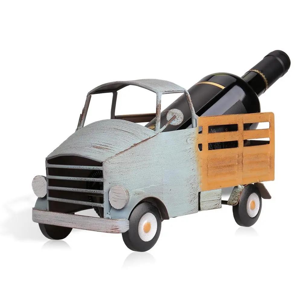 Pickup Truck Wine Rack Decoration, Creative Home Decoration, Modern Metal Decoration Crafts CJ Dropshipping 