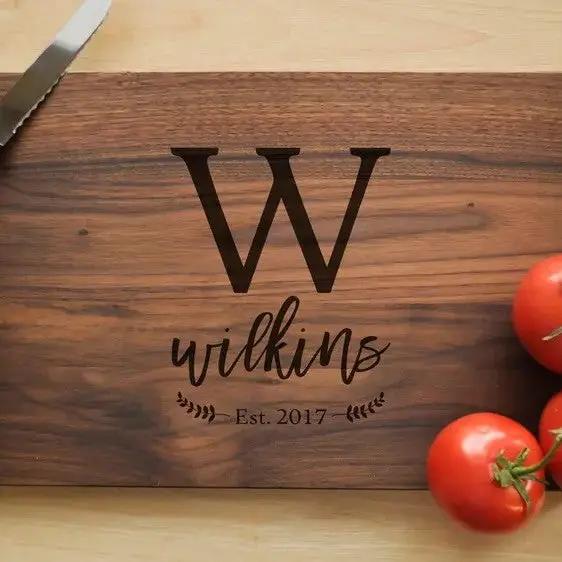 Make A Personalized Wooden Cutting Board CJ Dropshipping 