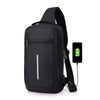Anti-theft USB charging chest bag with you CJ Dropshipping  Has Our Seal of Approval