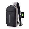 Anti-theft USB charging chest bag with you CJ Dropshipping  Has Our Seal of Approval