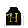 Letter series cotton and linen apron CJ Dropshipping  Has Our Seal of Approval