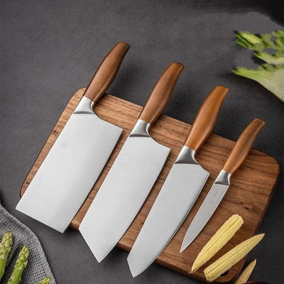 Stainless Steel Household Cutting Dual-purpose Chef Kitchen Knife CJ Dropshipping 