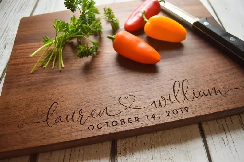 Make A Personalized Wooden Cutting Board CJ Dropshipping 