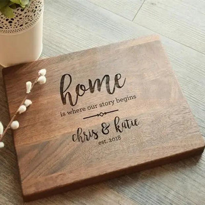 Make A Personalized Wooden Cutting Board CJ Dropshipping 