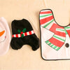 Merry Christmas Bathroom Curtain Santa Claus Toilet Seat Christmas Decorations CJ Dropshipping  Has Our Seal of Approval