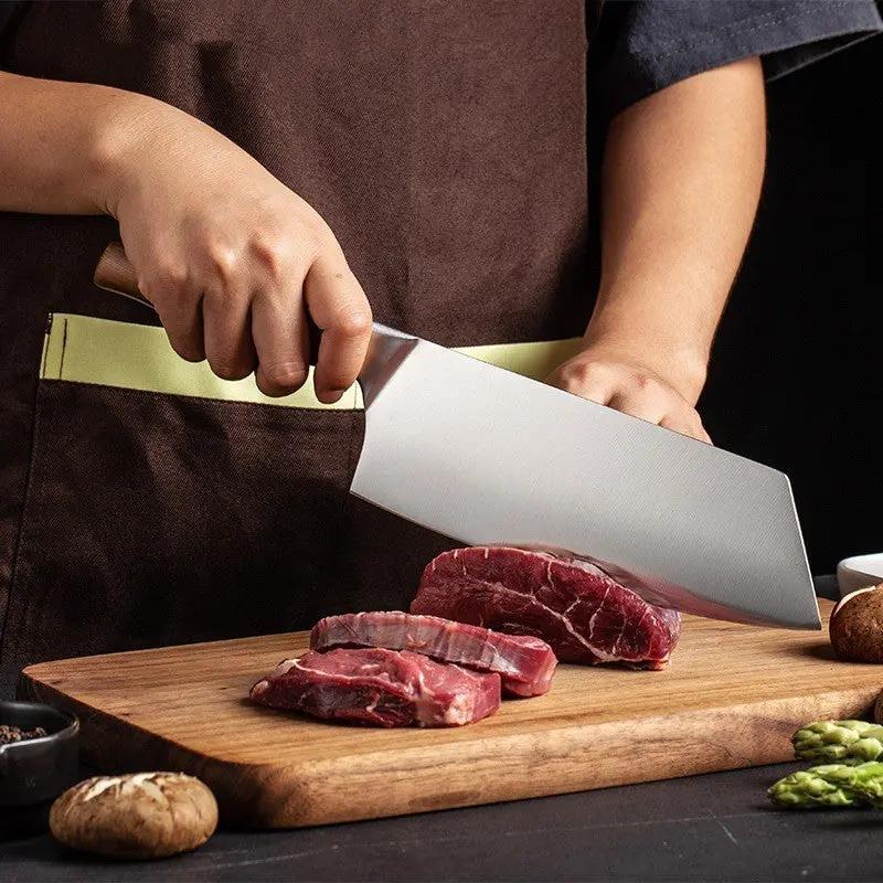 Stainless Steel Household Cutting Dual-purpose Chef Kitchen Knife CJ Dropshipping 