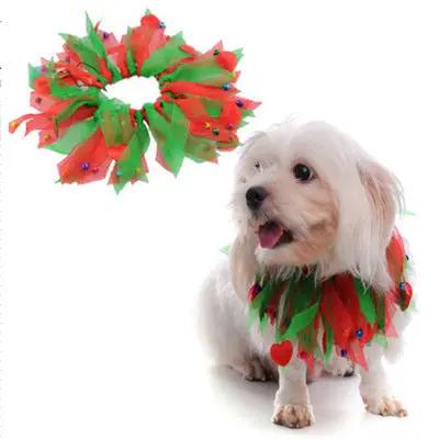 Pet christmas hat bib CJ Dropshipping 
