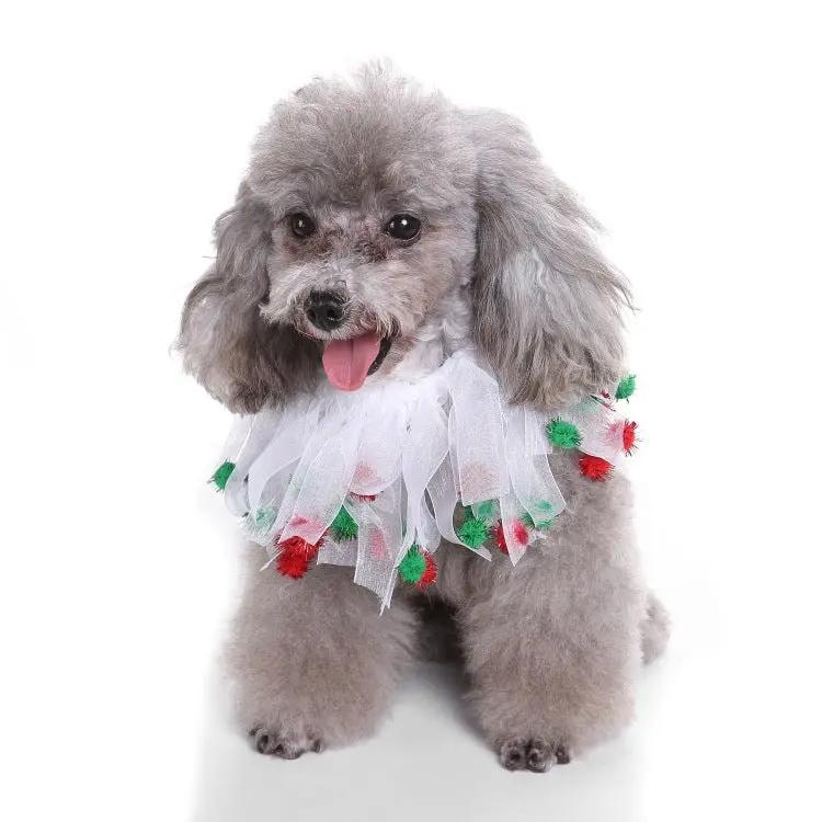 Pet christmas hat bib CJ Dropshipping 