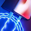 Compatible with Apple, Flowing Ligh Magnetic Streamer Data Line Cable for Iphone Android Typec CJ Dropshipping  Has Our Seal of Approval