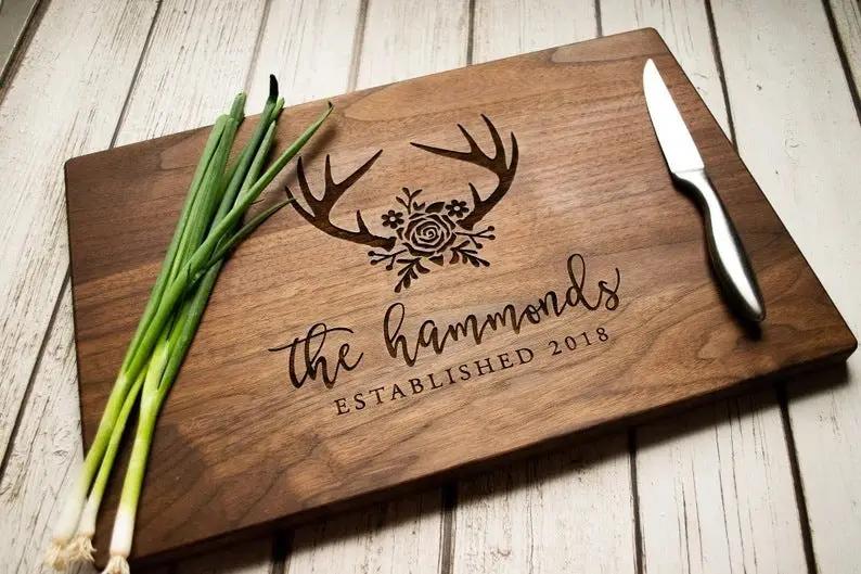Make A Personalized Wooden Cutting Board CJ Dropshipping 