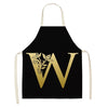 Letter series cotton and linen apron CJ Dropshipping  Has Our Seal of Approval