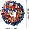Patriotic Red White Blue Ribbon American Flag Garland CJ Dropshipping  Has Our Seal of Approval