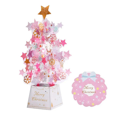 3D Pop-Up Christmas Tree Greeting Card - Premium Holiday Card CJ Dropshipping 