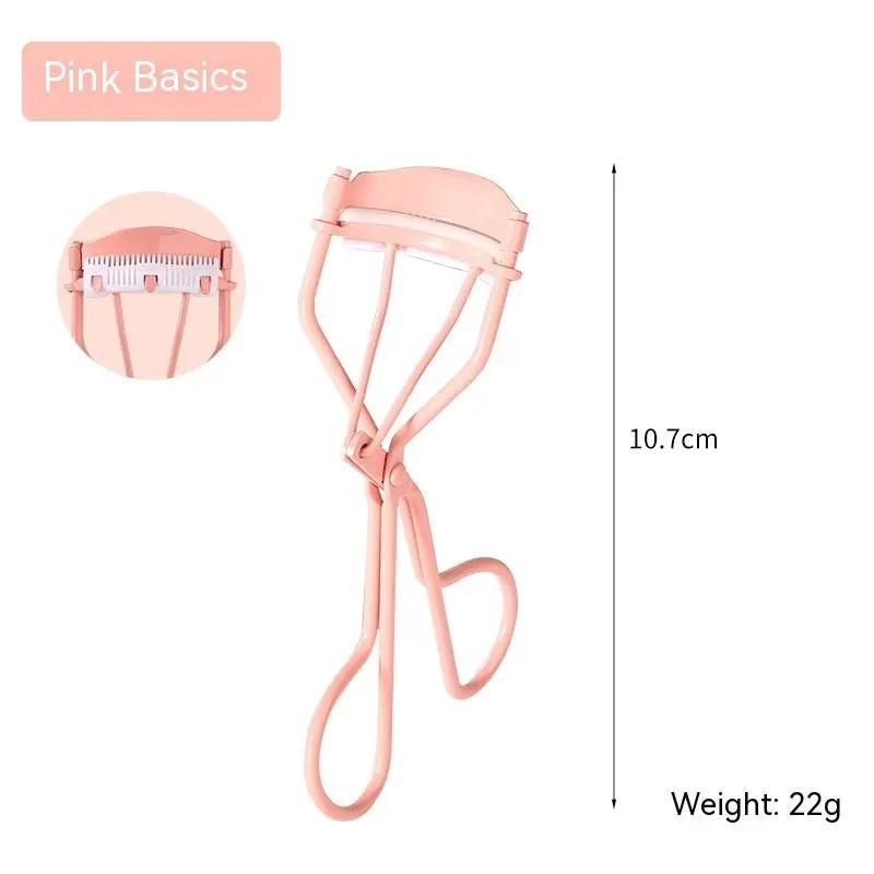 Natural Curling Eyelash Curler With Comb Girls Eyelash Beauty Auxiliary Tools Portable Wide Angle Eyelash Curler CJ Dropshipping 
