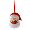 Santa Claus Face Mask Christmas Ornament - Decorative Resin Wall Hanging CJ Dropshipping  Has Our Seal of Approval