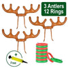 Christmas Reindeer Antler Ring Toss Game - Inflatable Party Game Set CJ Dropshipping  Has Our Seal of Approval