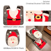 Merry Christmas Bathroom Curtain Santa Claus Toilet Seat Christmas Decorations CJ Dropshipping  Has Our Seal of Approval