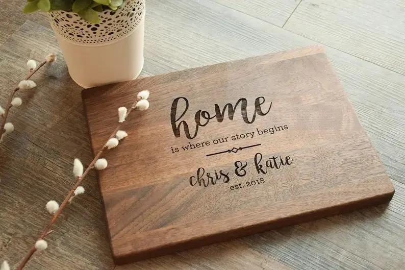 Make A Personalized Wooden Cutting Board CJ Dropshipping 