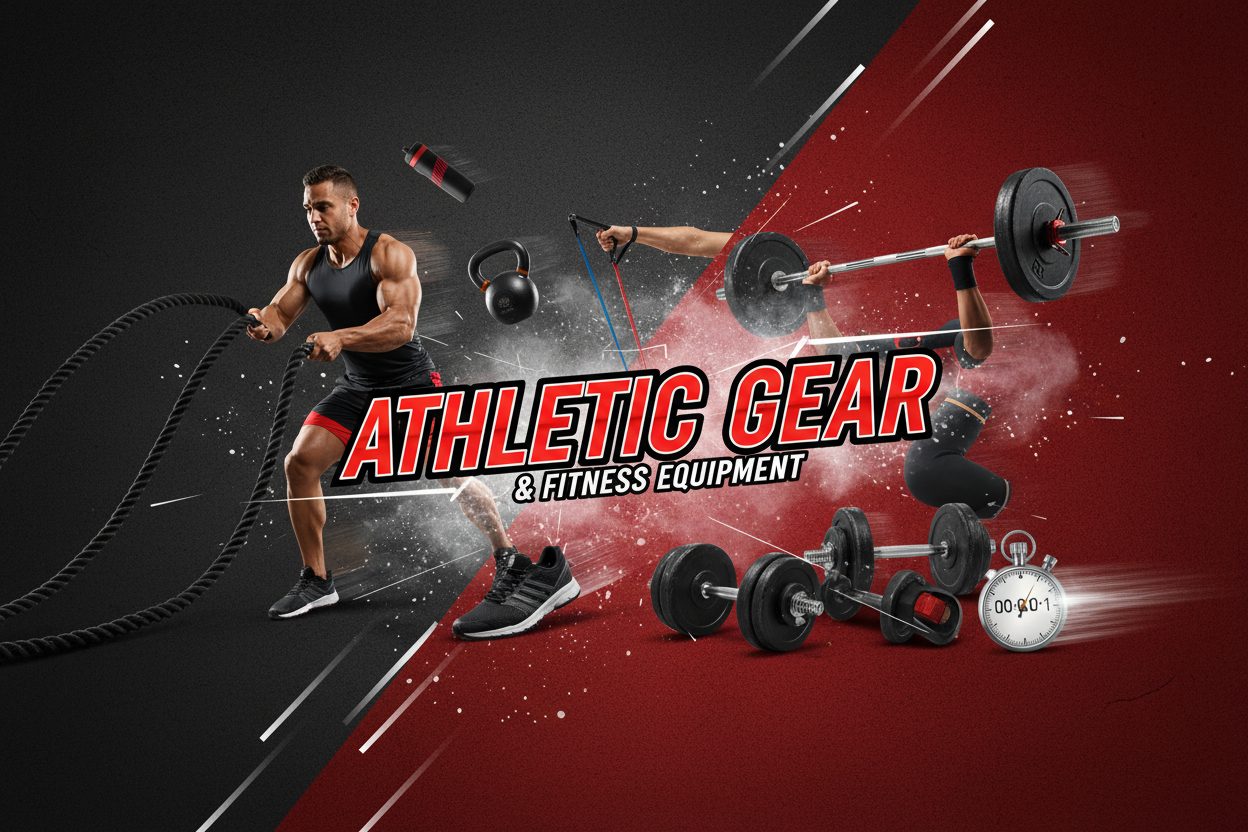 Athletic Gear Banner