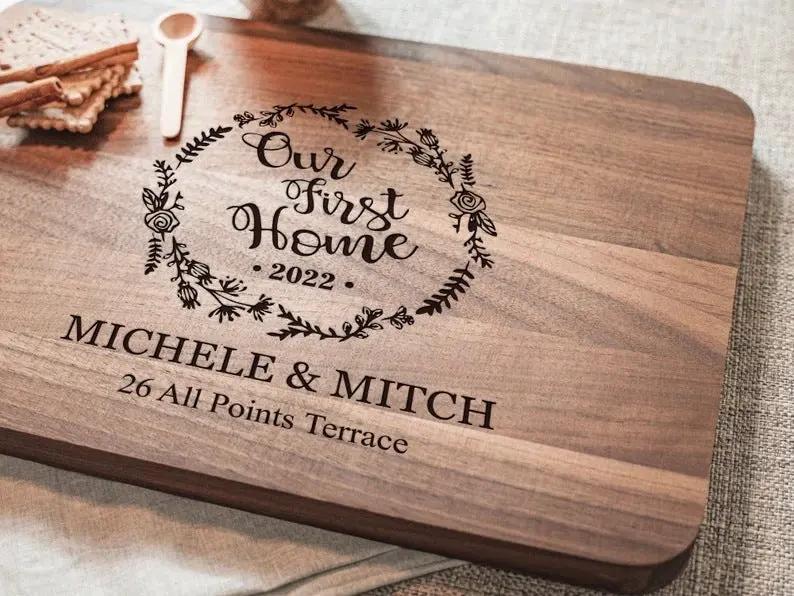 Make A Personalized Wooden Cutting Board CJ Dropshipping 